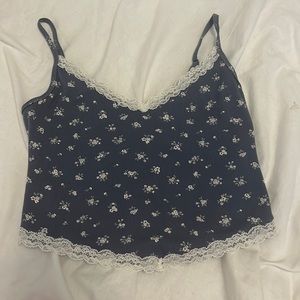 Flowered Hollister Cami